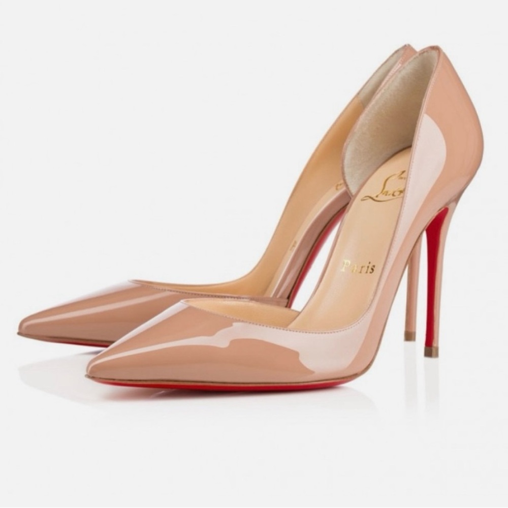 Iriza 100 size 40.5 & includes original box, dust bag, heel tips, and receipt.